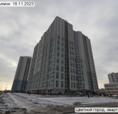 Ход строительства дома 15, корпус 334.1 в ЖК Цветной Город -