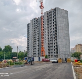 Ход строительства дома 96, 2 очередь в ЖК По ул. Танцорова -