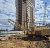 Ход строительства дома 6 в ЖК Высота Сити -