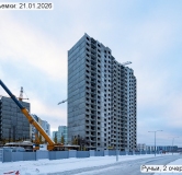 Ход строительства дома 144.3 в ЖК Ручьи -