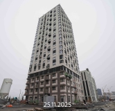 Ход строительства дома № 1456, ГП-72.101 в ЖК Мириады -