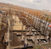 Ход строительства дома 3 в ЖК Аллея Парк -