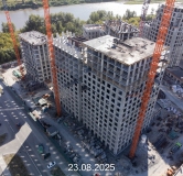 Ход строительства дома ГП-8 в ЖК Айвазовский City -