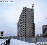 Ход строительства дома 144.1 в ЖК Ручьи -