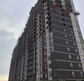 Ход строительства дома Позиция 2.2 в ЖК Октябрь парк -