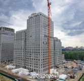 Ход строительства дома 6 к2, ГП-12 (2 этап) в ЖК Айвазовский (Айвазовский City) -
