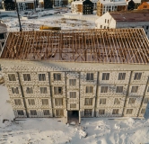 Ход строительства дома № 25 в Микрорайон Новая Жизнь - Ройка -