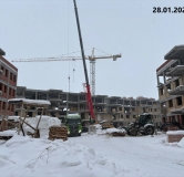Ход строительства дома 7 в ЖК Новый Свет -