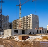 Ход строительства дома 11 в ЖК Родные росы -