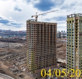 Ход строительства дома № 5.1 в ЖК Новоостровский -