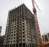 Ход строительства дома Позиция 10 в ЖК Яблоневые сады -