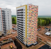 Ход строительства дома №1 строение 10 в ЖК Лесной массив -