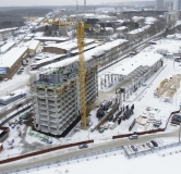 Ход строительства дома 3 в ЖК Комсомольский -