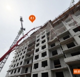 Ход строительства дома 2 в ЖК Лотос -