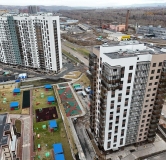 Ход строительства дома № 1 в ЖК Кедр -