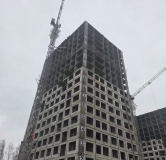 Ход строительства дома 4.1 в ЖК Тор -