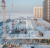 Ход строительства дома 5/1, 2 этап в ЖК Дивные дали -