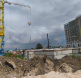 Ход строительства дома 2 в ЖК Ривьера -