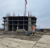 Ход строительства дома Литер 5б в ЖК Зеленодар -