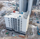 Ход строительства дома 7, строение 2 в ЖК КБС Берег -