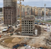 Ход строительства дома 9, корпус 8 в ЖК Юнтолово -