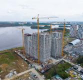 Ход строительства дома 1 в ЖК Береговой -