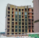 Ход строительства дома 1 в ЖК Окская Стрелка -