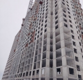 Ход строительства дома № 1491 (ГП-2) в ЖК Мятный -