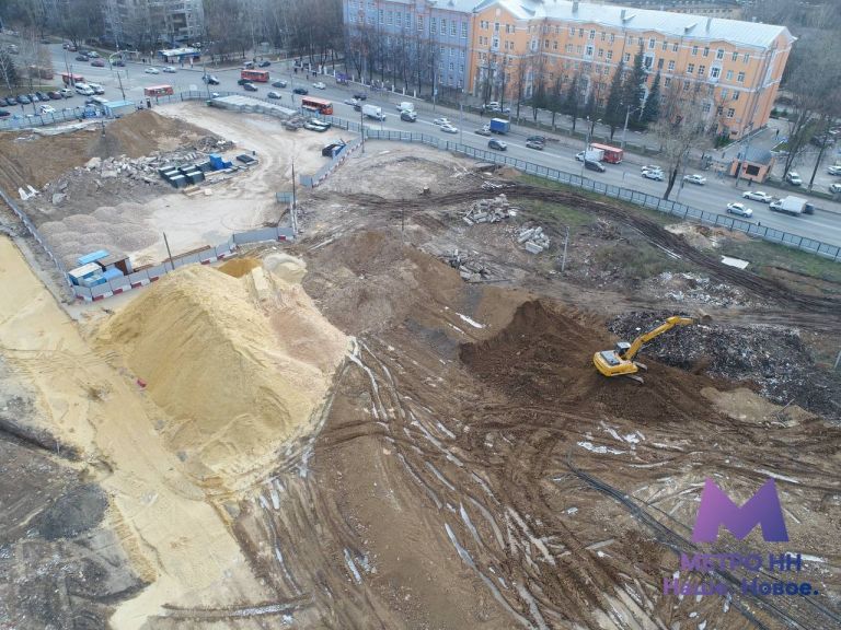 Улицу Большую Печерскую перекроют в Нижнем Новгороде из-за строительства метро - фото 1