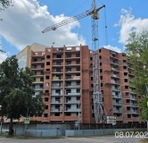 Ход строительства дома 25 в ЖК По ул. Строителей -