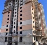 Ход строительства дома № 95В, 2 этап в ЖК На Ленина -