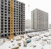 Ход строительства дома 11.1 в ЖК Солнечный (Эталон) -