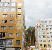 Ход строительства дома 4-2 в ЖК Лес -