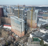 Ход строительства дома 1.1-1.4 в ЖК Теплые Кварталы -