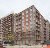 Ход строительства дома 6, корпус 2 (ГП-4) в ЖК Речной порт -