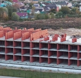 Ход строительства дома 1, секции 3,4 в ЖК В районе Заречный -