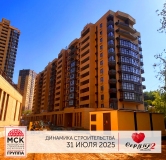 Ход строительства дома Литер 9 в ЖК Сердце Ростова 2 -