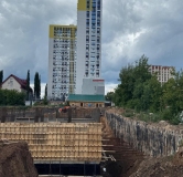 Ход строительства дома секция 1 в ЖК Нью Лайф -