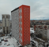 Ход строительства дома 82, корпус 1 в ЖК Шевченко -