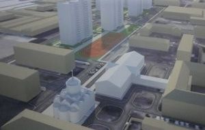 Храм в границах улиц Актюбинская, Московское шоссе, Комсомольское шоссе, Фибролитовая