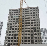 Ход строительства дома секция 4 в ЖК Авиатор -