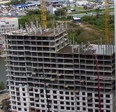 Ход строительства дома 6 в ЖК Западный Луч -