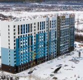 Ход строительства дома 1 в ЖК Самоцветы -