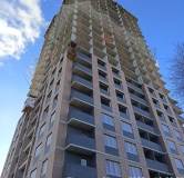 Ход строительства дома 1 в ЖК Поколение -