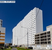 Ход строительства дома 132, корпус 223.2 в ЖК Цветной Город -