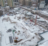 Ход строительства дома 1 в ЖК Небо над Енисеем -