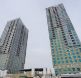 Ход строительства дома 1 в ЖК Азина 16 -