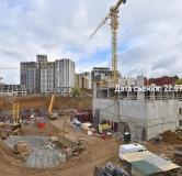 Ход строительства дома 3 в ЖК ОК: Премиум -