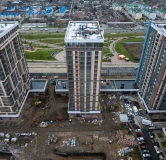 Ход строительства дома Литер 12 в МКР Родные просторы -