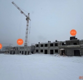 Ход строительства дома 28 в ЖК Авиатоr -